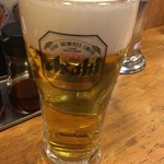 天下一品 - 生ビールはスーパードライ