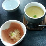 Katsugyo Ryouri Kabeshima - お通しと茶碗蒸し