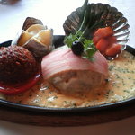 ほてい家 - ？オリーブオイルのハンバーグ