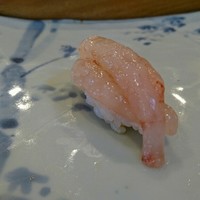 小判寿司 棚倉 - 甘エビの昆布締め