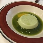 リストランテ ハナタニ - ・青紫蘇のパンナコッタ