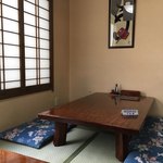 うなぎ あけぼの - 小上がり席