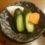 知喜多亭 和 - 漬物