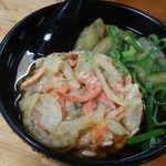 めん蔵 - かきあげうどん、トッピング　ごぼう