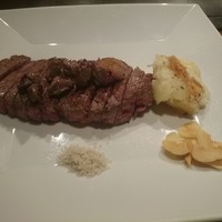 知喜多亭 和 - 牛ロース ステーキ