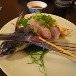 多助割烹 - トビウオ刺身