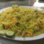 カラチの空 - チキンフライドライス拡大