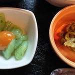 仙人小屋 - 蒟蒻と蕗の薹。