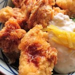 丸亀製麺 - 鶏天をアップ！