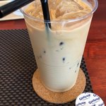 AMBER COFFEE - アイスカフェラテ グアテマラ LARGE 540円