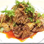 川菜館 - 牛肉とホルモンの冷菜(2011/7/27)