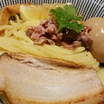 自家製麺 MENSHO TOKYO - つけめん（麺アップ）