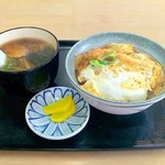 かどや食堂 - カツ丼セット