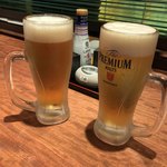 日本酒と個室居酒屋 農家の慶 - 日本酒と個室居酒屋 農家の慶 海浜幕張店(千葉県千葉市美浜区ひび野)ザ・プレミアムモルツ 生ビール 600円