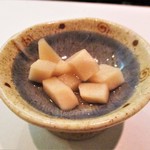 や寿し - 生姜角切り。砂糖は未使用で、酸味たつ生姜角切り。　　　　　2018.06.09