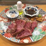 鮨松榮 - 熟成常陸牛 石焼きステーキ