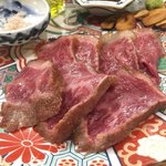 鮨松榮 - 熟成常陸牛 石焼きステーキ