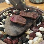 鮨松榮 - 熟成常陸牛 石焼きステーキ