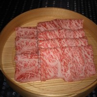 瀬里奈 本店 - 茨城県産の特撰牛サーロインのしゃぶしゃぶ肉・その２です。