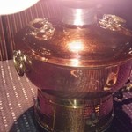 瀬里奈 - しゃぶしゃぶの鍋です。