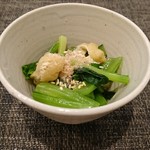 Washoku Fujinami - ランチ御膳　小鉢（小松菜と油揚げの和え物）