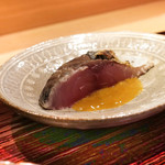 東麻布 天本 - 箕島くろごまサバ