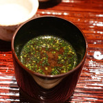 東麻布 天本 - 赤だし