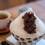 和三盆 恵菓 - 搔冰（かきごほり）、"荅和三盆（あづきわさんぼん）"