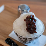 和三盆 恵菓 - 搔冰（かきごほり）、"荅和三盆（あづきわさんぼん）"