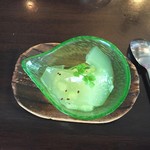 Restaurant μ - ぴりりん麺に付属のゼリー