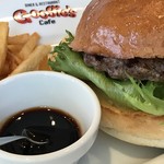 googie's cafe - テリヤキバーガー@900円+ポテトセット@400円