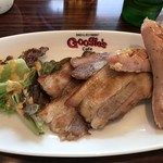 グーギーズカフェ - 焼きベーコン&焼きフランク