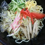 ニコニコ亭 - ラーメンセット③の冷やし中華