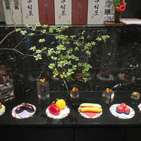 やさい家めい 表参道ヒルズ本家 - お野菜たちのお出迎え