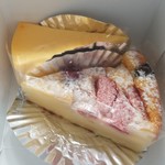 アフターアワーズ - いちごとブルーベリーのファーブルトンとチーズケーキ