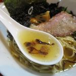 はまんど横須賀 - 煮干しそば（塩）　