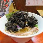 はまんど横須賀 - 煮干しそば（塩）+ばらのり