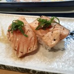 Sushi Masa - 炙りサーモン