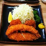 盛り合せ「ヒレ・エビ・ササミ」（1,750円）