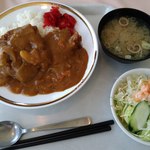栄養レストランさきがけ - カツカレーセット５３０円