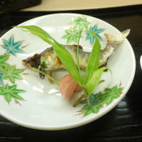 祇園 川上 - アユの塩焼き