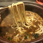 宮がみ屋 - カレー鍋、〆のうどん