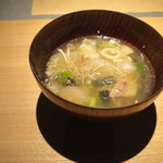 山形座 瀧波 - 瀧波の芋煮汁