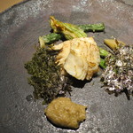 山形座 瀧波 - 里と海