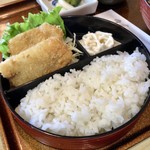 Yabu kyuu - そば定食の一口カツ定食