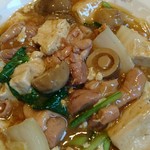 鳳鳴閣 - 鶏肉と豆腐のうま煮