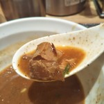 銀座 篝 ルクア大阪店 - 沈んでるチャーシュー。