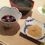 くろぎ - 目の前で作ってくれる葛きり