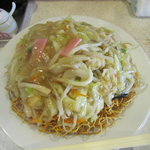 長崎ちゃんぽん・皿うどん 球磨 - 再び細麺皿うどん