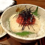 2011年7月訪問　明太とろろ御飯